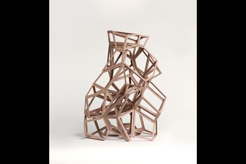 Richard Deacon’s 'nest' of steel latticework 